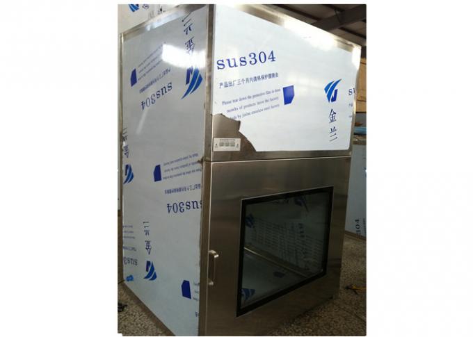 Modular Cleanroom Air Shower Pass Box For Class 100 Clean