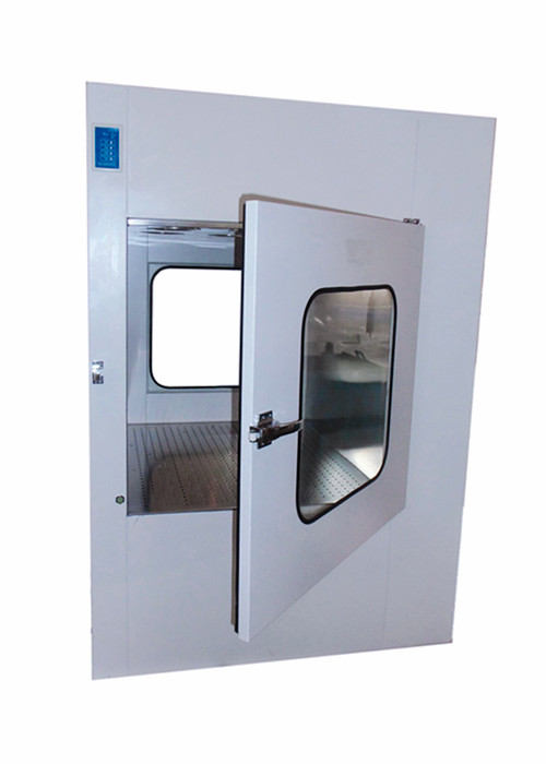 Stainless Steel 304 201 Air Shower Pass Box With Automatic Blowing