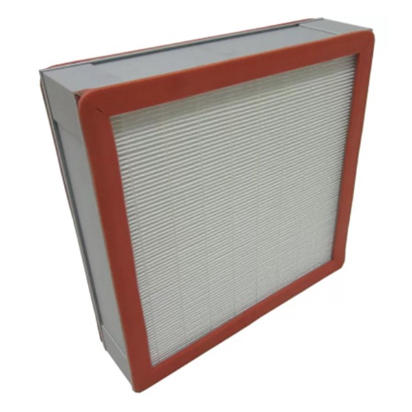 Glass Fiber Media Air Flow HVAC System HEPA Air Filter