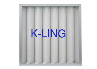 Custom Size Pleated Panel Air Filters Welded Wire G1 G2 G3 G4 Efficiency Metal Frame