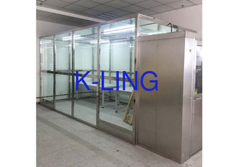 Pharmacy Modular Fasting Softwall Clean Room Class 100 To Class 100000 SS Square Pipe