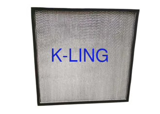 SUS 304 Frame Deep Pleated H13 Filter With Low Pressure Drop