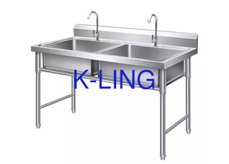 Custom Made Clean Room Equipments 201 Stainless Steel Sink For Hospital