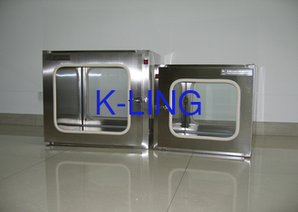 Polished Stainless Steel Pass Box For Safe And Secure Material Transfer