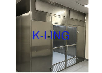 Low Noise Laminar Flow Clean Room Booth With Energy Efficient High Air Volume Fan