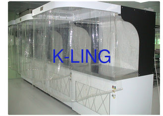 ISO 5 Photoelectric Industrial Laminar Air Flow Cabinet Hood Filtered 220V / 60HZ