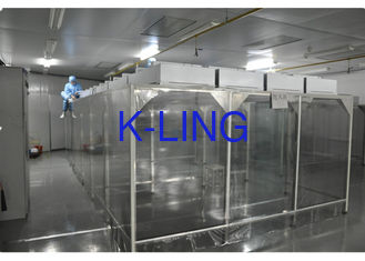 Industrial Laboratory Softwall Clean Room , PC Control Class 1000 Cleanroom