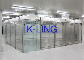 Movable  Softwall Clean Room For Microelectronic Industry 2 Years Warranty