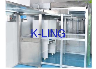 Customizable Stainless Steel Door Modular Clean Room / Softwall Cleanroom