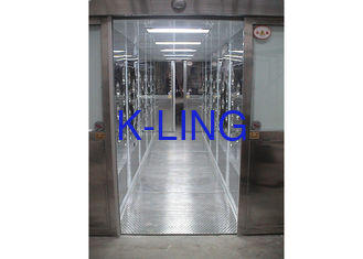 Pharmaceutical Clean Room Air Shower tunnel With Modular Emergency Control System