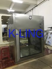 Pharmaceutical Cleanroom Pass Box For Drug Transfter With Glass Door