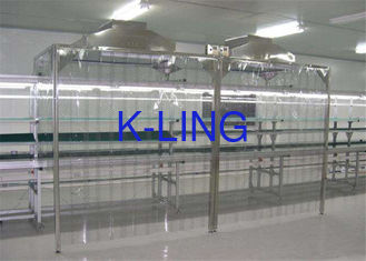 Chemical Plant Softwall Clean Room Epoxy Powder Coated Steel