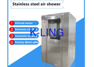 Ventilation Purifier Swing Door Air Shower Tunnel With H13 Filter