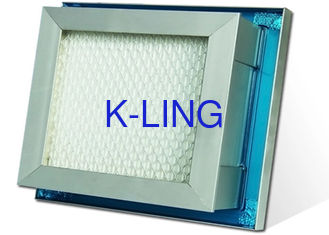 Gel Seal Mini Pleated Air Purifier HEPA Air Filter For Pharmaceutical Industry