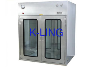 ISO Approved Observation Window Cleanroom Pass Box For Precise Instrument