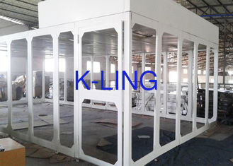 Spray Coated Steel Portable Class 100 Cleanroom Booth / Laminar Flow Booth