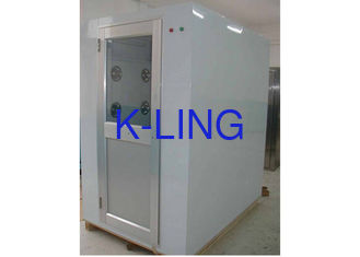 Modular Cleanroom Automatic Air Shower For GMP Workshop Customized Size