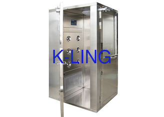 L Type Stainless Steel Clean Room Corner Air Shower Tunnel For Madical Factory