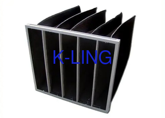 Clean Room Activated Carbon Pocket Air Filter With Big Volume