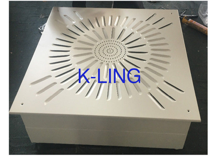 Ceiling And Wall Laminar Flow Diffuser Hepa Filter Box For Clean Room