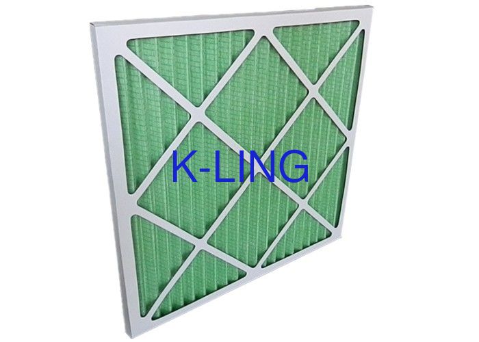Low Resistance Pleated Panel Air Conditioner Air Filters HVAC For