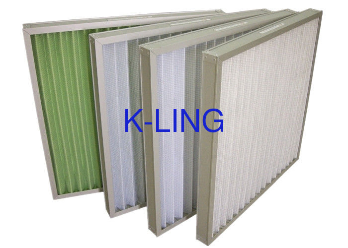 Commercial HVAC Pocket Air Filter / Air Purifier Filters , Low Resistance