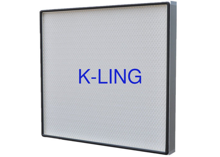 Portable Glass Fibre ULPA Air Filter Hvac , Pharmacy Industrial Air Filters