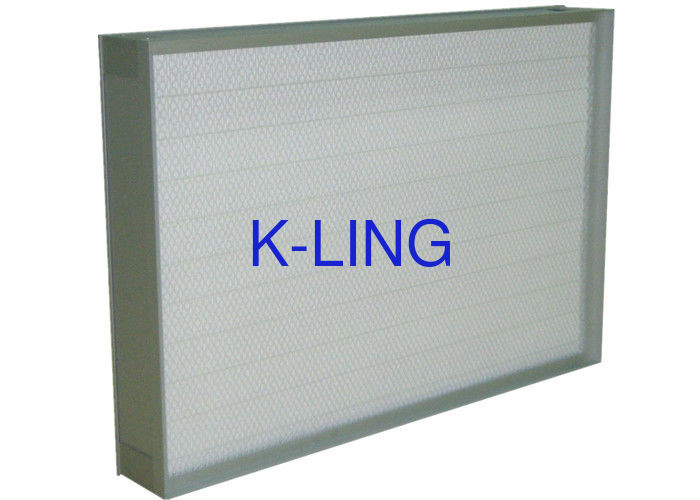 Mini Pleated U16 ULPA Air Filter Replacement With Aluminum Frame