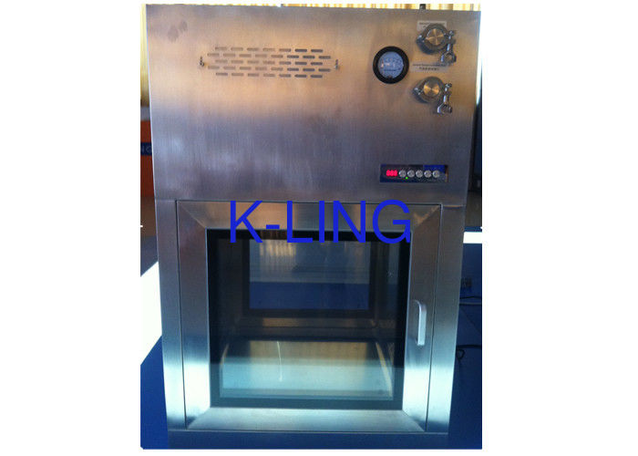Modular Cleanroom Air Shower Pass Box For Class 100 Clean
