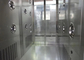 Cleanroom Stainless Steel Semi Glass Air Shower Tunnel Customized Size