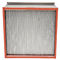 High Temperature 500Pa HEPA Air Filter With Glass Fiber Paper