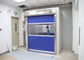 PVC Fast Shutter Door 27m/s Speed Cargo Air Shower Tunnel With CE Certification