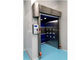 Remote Control Clean Room Air Shower Tunnel With Fast Speed PVC Rollers Door