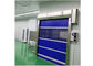 Clean Room Entrance Air Shower Tunnel With Fast Rolling Door Auto Open