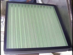 Pleated Panel Pre Filter With Customized Print And Structure Free Design