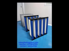 Plastic Frame V Bank Filter For Clean Room Filtration And Performance In Industrial Environments