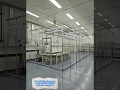 Aluminum Profile Mobile FFU Soft Wall Cleanroom PVC Anti Static Curtain