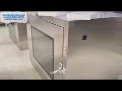 Sterilizing / Disinfecting Cleanroom Pass Box with Mechanical Interlock Shenzhen Or Loading Port