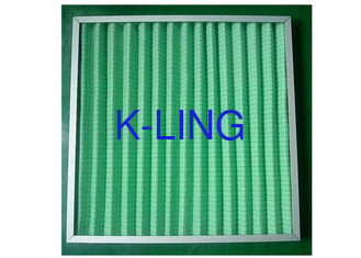 V Shape Pleat Big Dust Holding Capacity Panel Pre Air Filters G1 G3 Efficiency