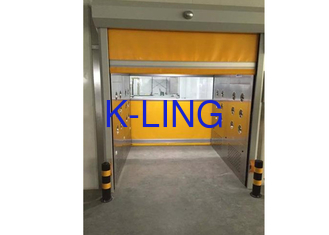 Cargo Air Shower Tunnel Stainless Steel Cabinet Rapid Rolling Automatic Door