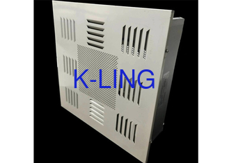 Class 100 HEPA Filter Box Cold Formed Steel Plate With Electrostatic Spraying Outer Shell