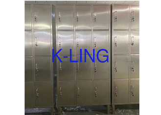 Stainless Steel 304 Key Locker Clean Room Equipments 0.14cbm Medical Cabinet