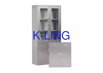 201 Stainless Steel Western Medicine Cabinet Medical Instrument Storage Cabinet Full Welding