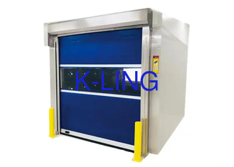 Starting Screen Air Shower Tunnel Rapid Shutter Door Deliver Goods