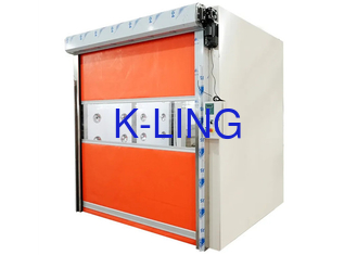 Pharmaceutical Class 1000 Cleanroom Air Shower With Rapid Rolling PVC Door