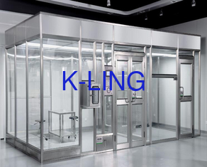 H14 Hardwall Cleanroom With Polishing Surface Treatment  ≥500Lux Lighting