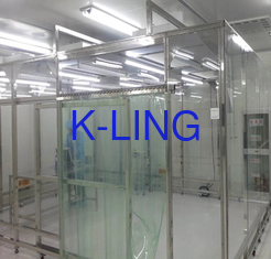High Illumination Softwall Clean Room H14 Non Unidirectional Air Flow