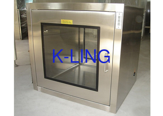 50L High Capacity Cleanroom Pass Box With White Color And Hinges