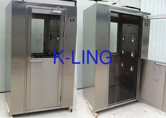 High Air Flow Air Shower Tunnel For Industrial Cleanroom With 220V / 50Hz Power Supply