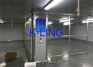 Industrial Lighting ≥300Lux Clean Booth / Clean Room For Precision Manufacturing